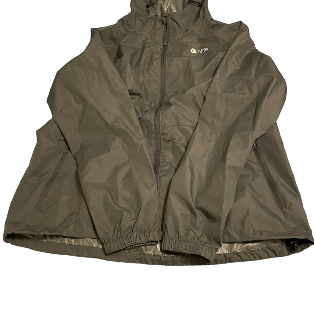 Sierra designs grey hooded light weight jacket